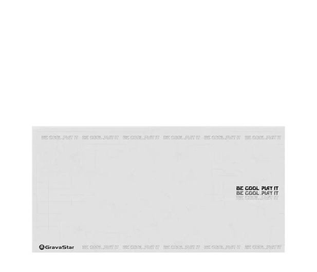 Gravastar Gaming Mouse Pad White - 1515578 - zdjęcie